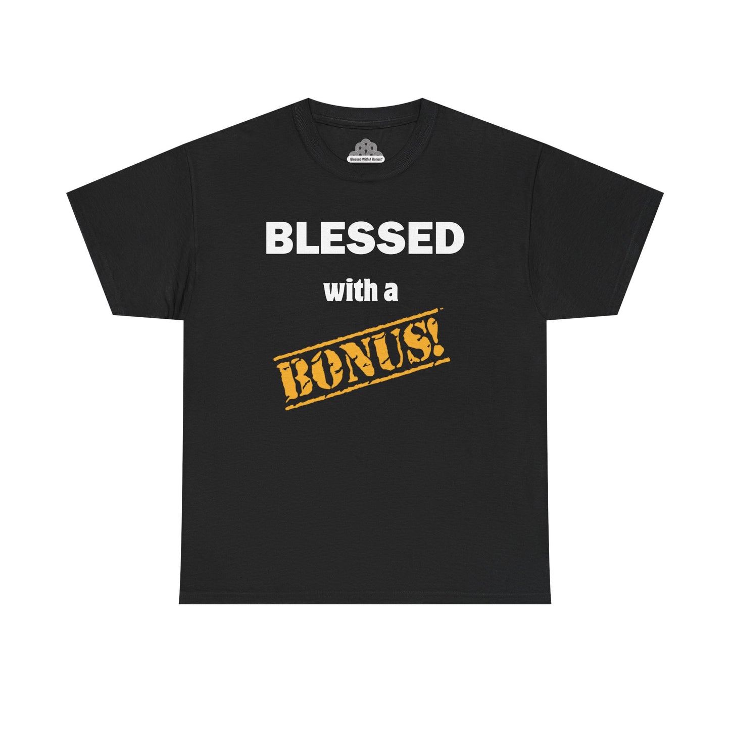 BWAB Unisex Tee BL-White/Gold